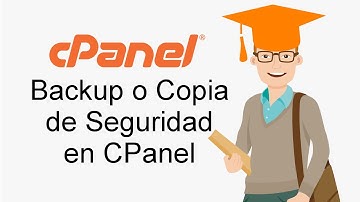 Copias de Seguridad (Backup) - Tutorial de CPanel en Español - Lección 18