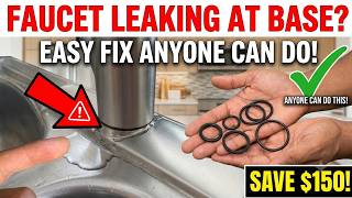 Kitchen Faucet Leaking at the Base? Easy Fix Anyone Can Do! | Save $150! Kitchen Faucet Leaking at the Base? Easy Fix Anyone Can Do! | Save $150!