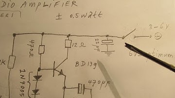 3 transistor audio amplifier beginners circuit (with much more info)
