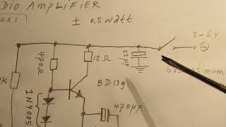 3 transistor audio amplifier beginners circuit (with much more info)