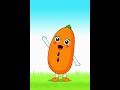 Hello! I am a papaya and I am a fruit 🥭 #englishforkids #funkidsenglish #lingokids