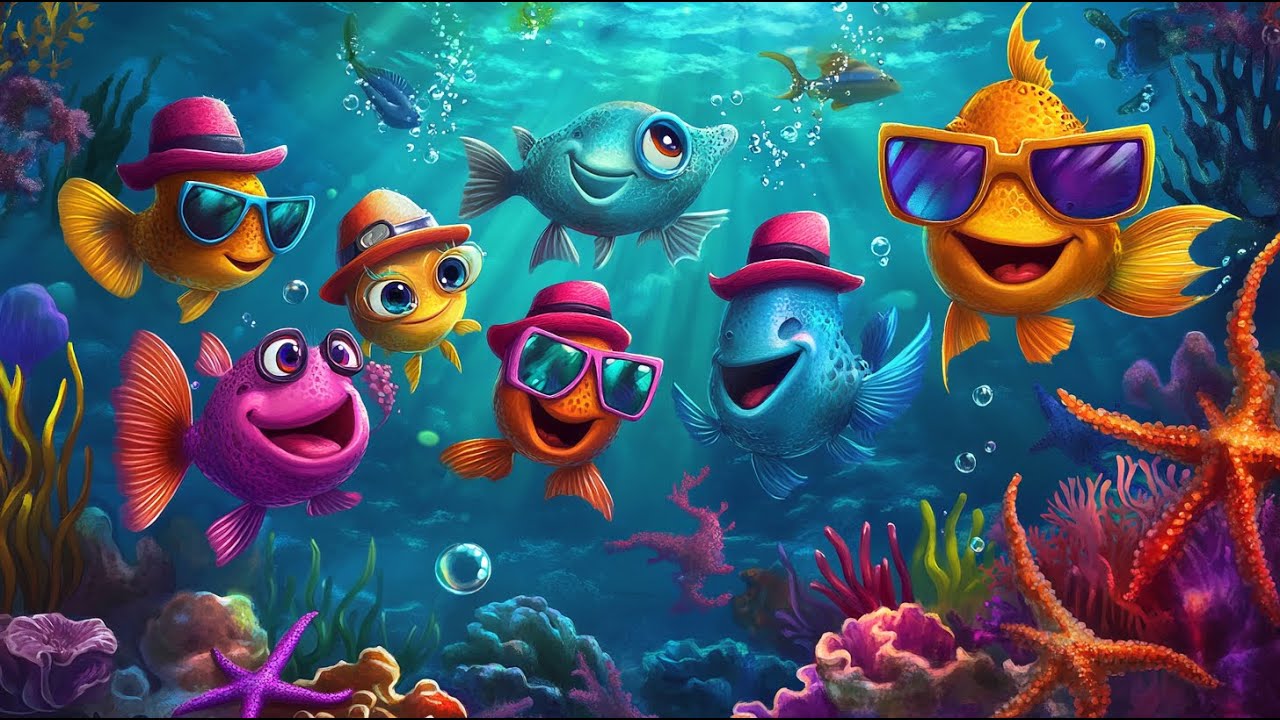 Let's Sing & Dance with the Fishes! 🐠🎉 Underwater Fun Awaits - YouTube