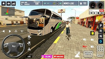 IDBS Bus Simulator Lintas Sumatera Lampung - Palembang | Ansroid Gameplay