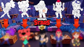 Brawl Stars Coloring Page | Beautiful Draw Brawl Characters screenshot 4