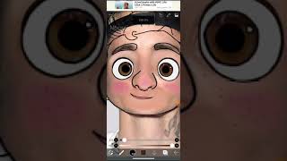 drawing Justin Bieber as Luca #justinbieber #luca #drawing #shorts