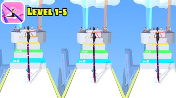 High Heels Level 1-5 : Gameplay Walkthrough - Best Games