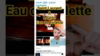 $400 RARE Perfumes for $25!? ONLY at Auction #reseller #auction #unboxing #perfume #shorts #fyp