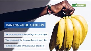 5 products you can make from Banana value addition