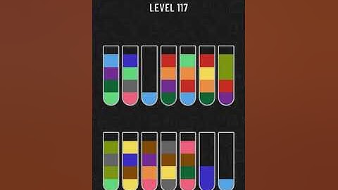 Water Sort Puzzle level 117 | Gameplay Mobile Games