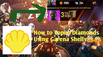 How to TopUp Diamond using Garena Shells Guide in Free Fire || Tutorial Step by Step