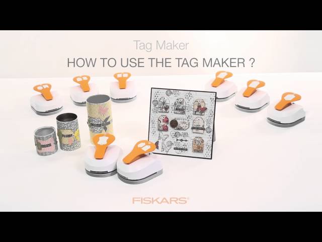 Tool Talk Tuesday! Fiskars Tag Maker