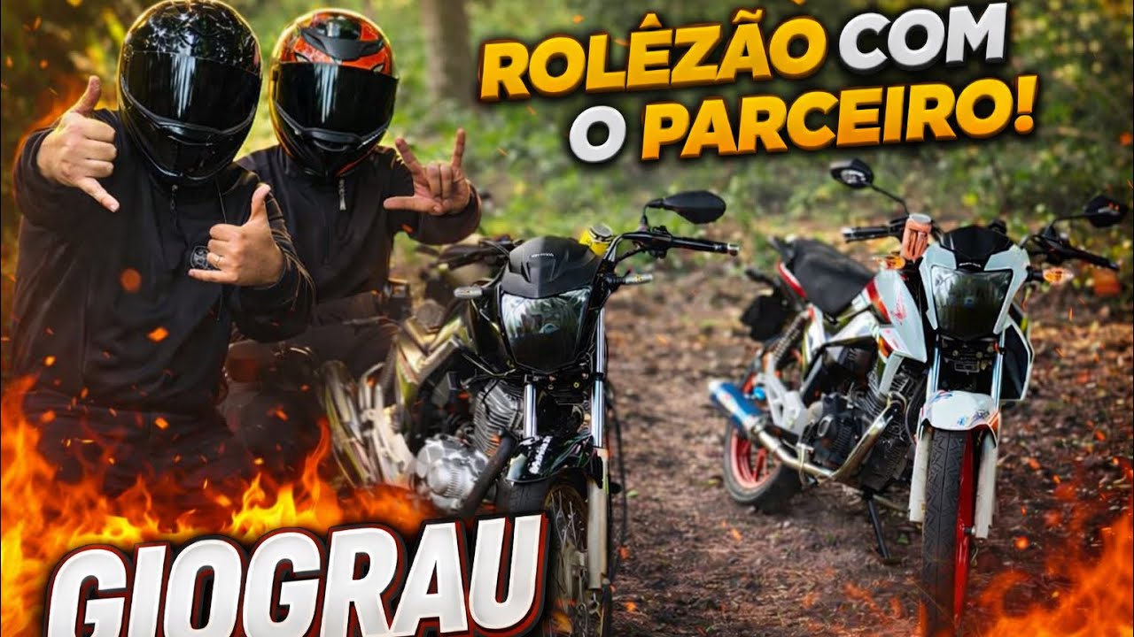 🔥 ROLÊ DE TITAN NO FIM DE TARDE! Só os cria na pista 🏍️💨 @giovanipardin8620 