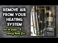 Remove Air from your Boiler and Heating System | How To