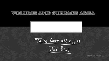 volume and Suface area| Class-9| Shambhu Studzone