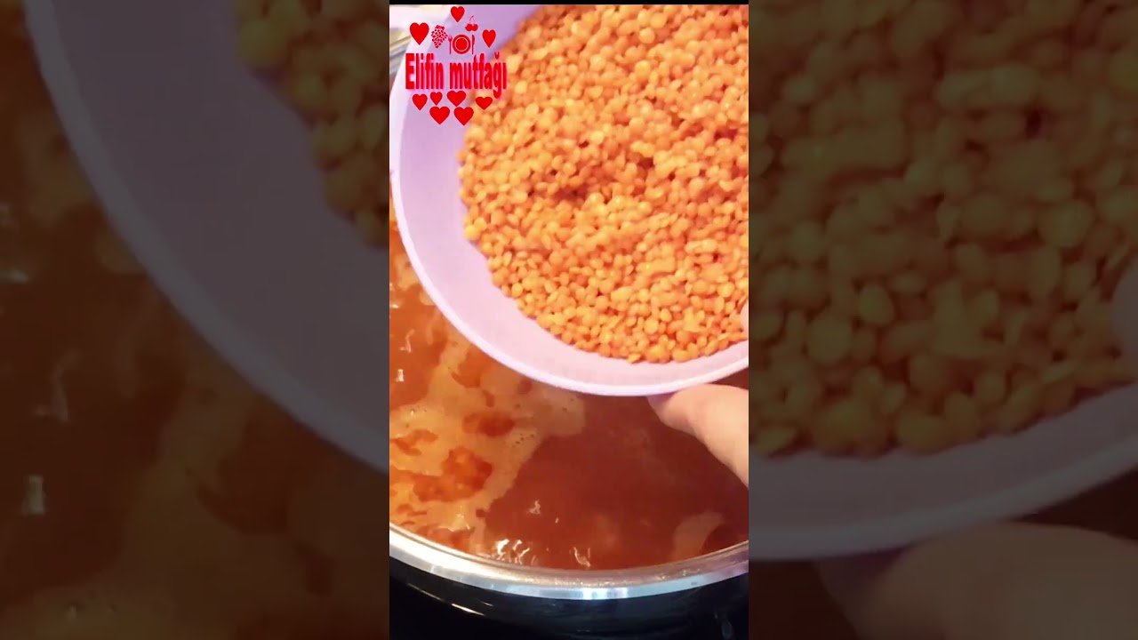 Ezogelin / mercimek çorbası tarifi  #çorba #ezogelin #mercimek #recipe #cooking #soup #yemektarifi