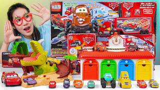 Disney Pixar Cars Unboxing Review | Mattel Disney Cars Lightning McQueen RC & Tayo the Little Bus