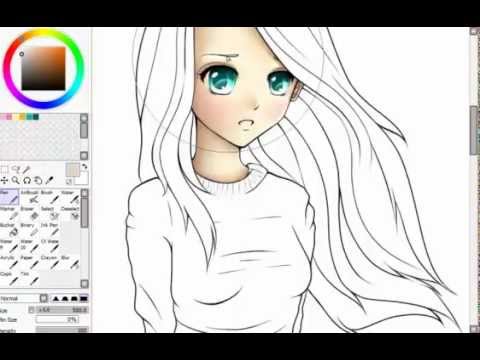 Fluttershy (Human) Speedpaint
