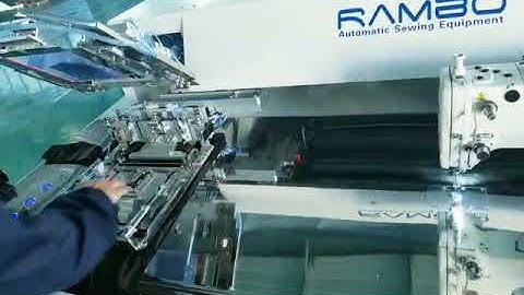 RAMBO RM-310PWF Automatic pocket with flap setter