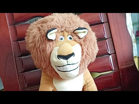 Madagascar Alex the Lion Plush Toy - YouTube