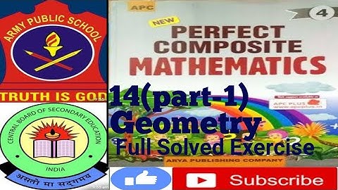 Class 4 Army Solved Exercise of Chapter-14 Geometry (part-1) by learning with Khushi
