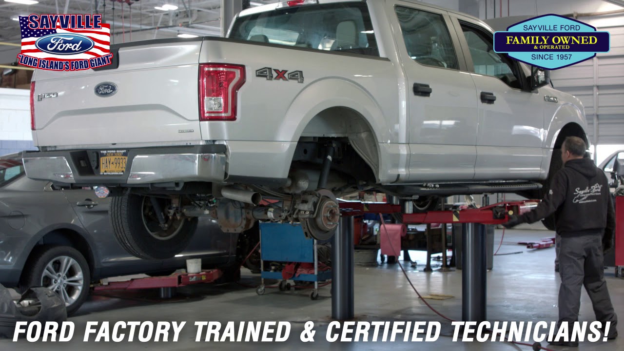 Sayville Ford Service Department YouTube