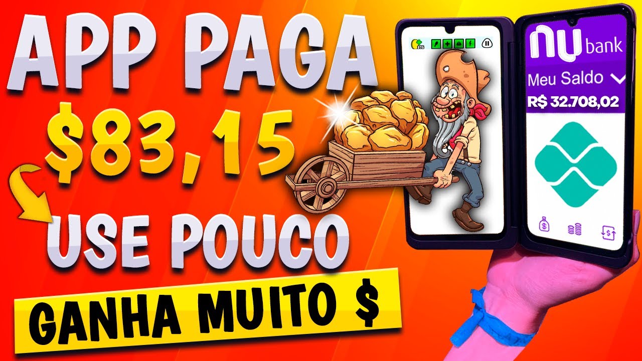 [PAGA FÁCIL] Aplicativo Pagando $83,13 via PIX Para CLICAR Melhor App de Ganhar Dinheiro