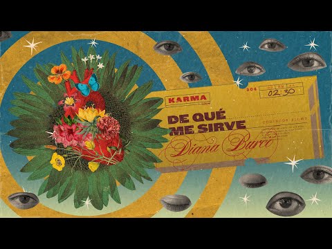 De Qué Me Sirve, Diana Burco [ Visualizer]
