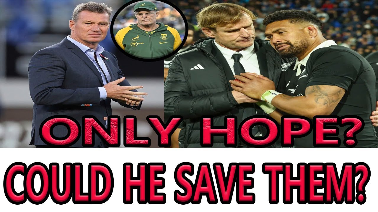 Rassie Erasmus the ‘Only Hope’ for the All Blacks? A Brutal Reality Check