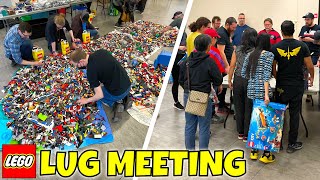 Attending my first LEGO Users Group (LUG) Meeting VLOG | April 2024