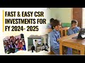 2 Projects to Allocate Unspent CSR Funds Before FY 2024-25 Ends: Smart Classrooms & ICT Labs