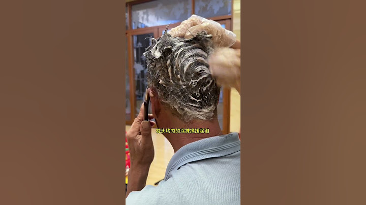 自己在家给我爸染发的第3年   看看这小老头  染发后年轻了多少岁😂😂自己在家染头发 染发 今天染了个头发好看吗