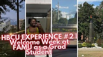 HBCU EXPERIENCE #2 | Welcome Week at FAMU as a Grad Student thumbnail