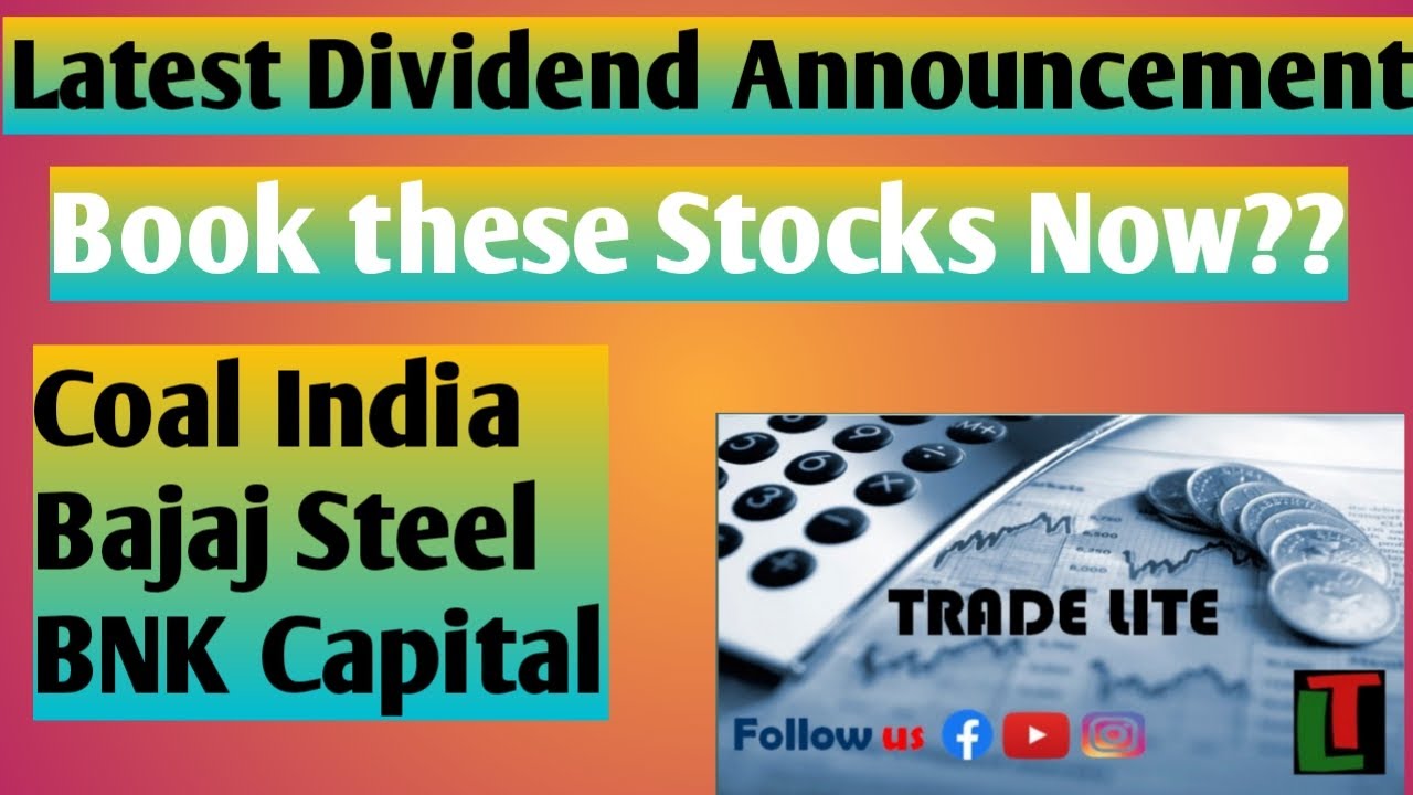 3 Shares जो Dividends देने वाले है Dividend Stocks 2021 High