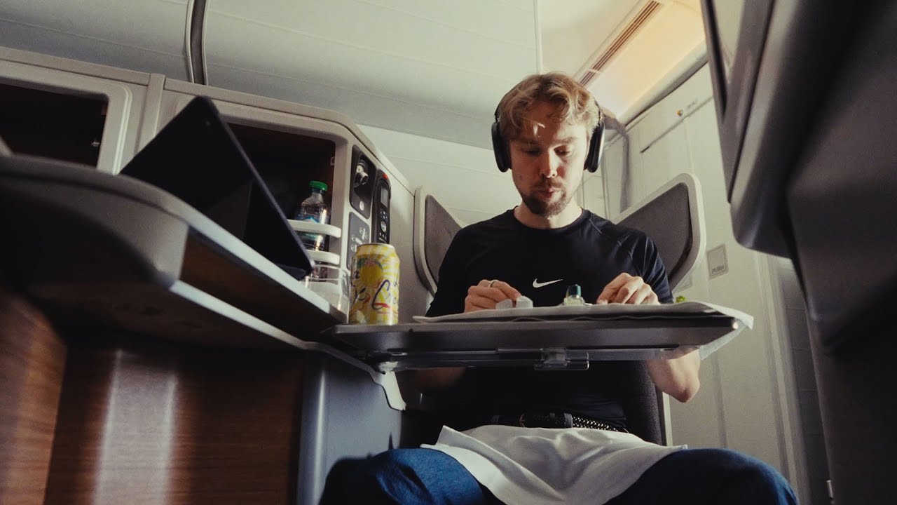 documenting: flying from Sweden to USA to grow my business