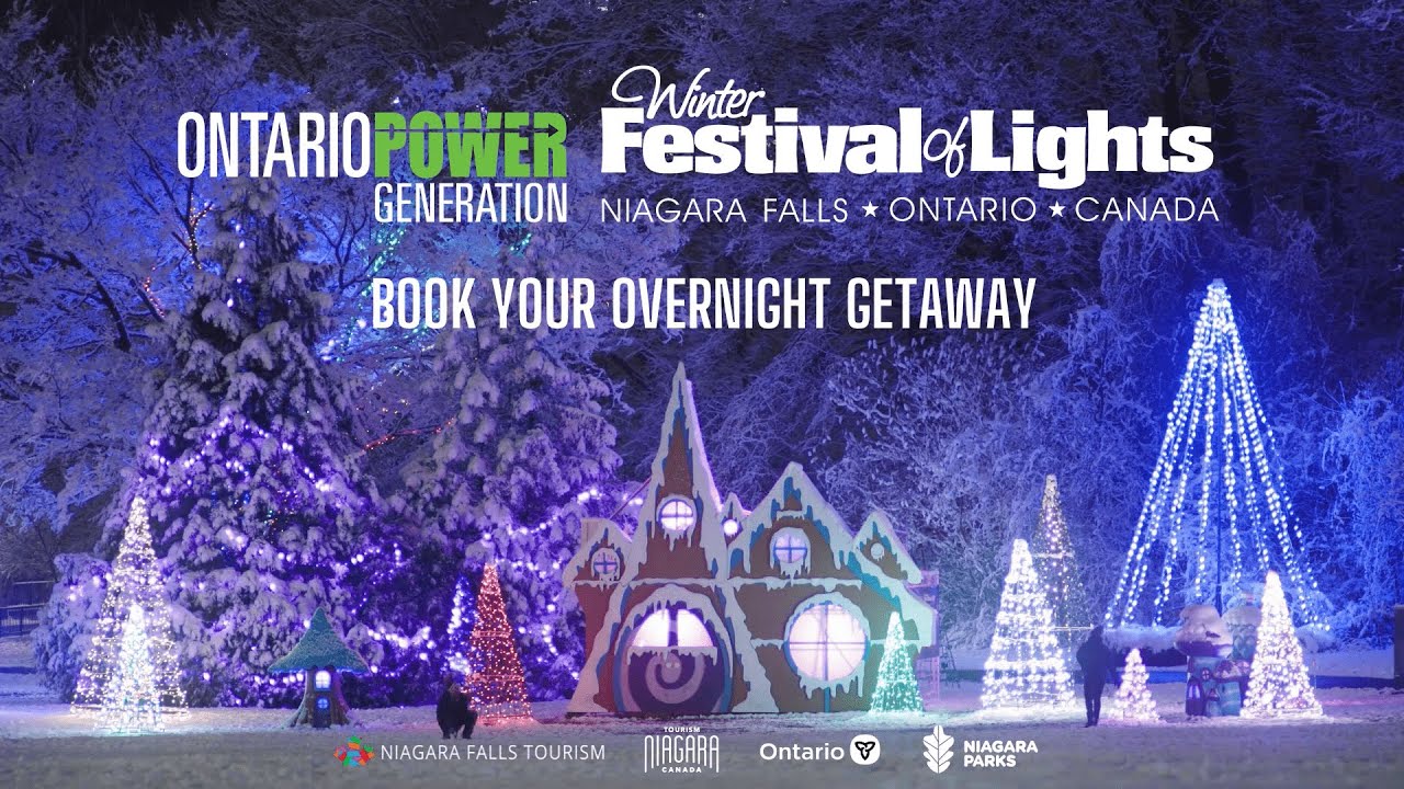 OPG Winter Festival of Lights 2021 Niagara Falls, Canada YouTube