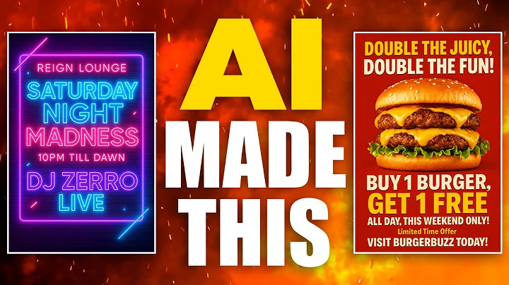 Can AI Replace Graphic Designers? I Challenged ChatGPT to Design Posters!