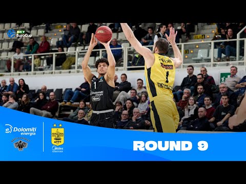 Dolomiti Energia Trento-Aris Medea Thessaloniki | Round 9 Highlights | 2023-24 BKT EuroCup