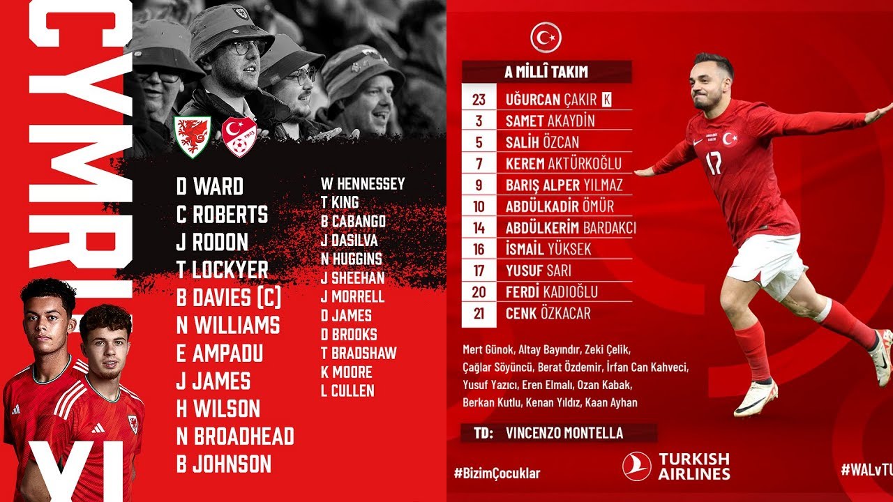 Wales 1-1 Turkey - UEFA Euro 2024 Qualifying - BBC Radio 5 Live commentary