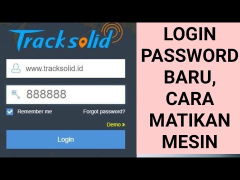 login tracksolid dengan password baru gps tracker