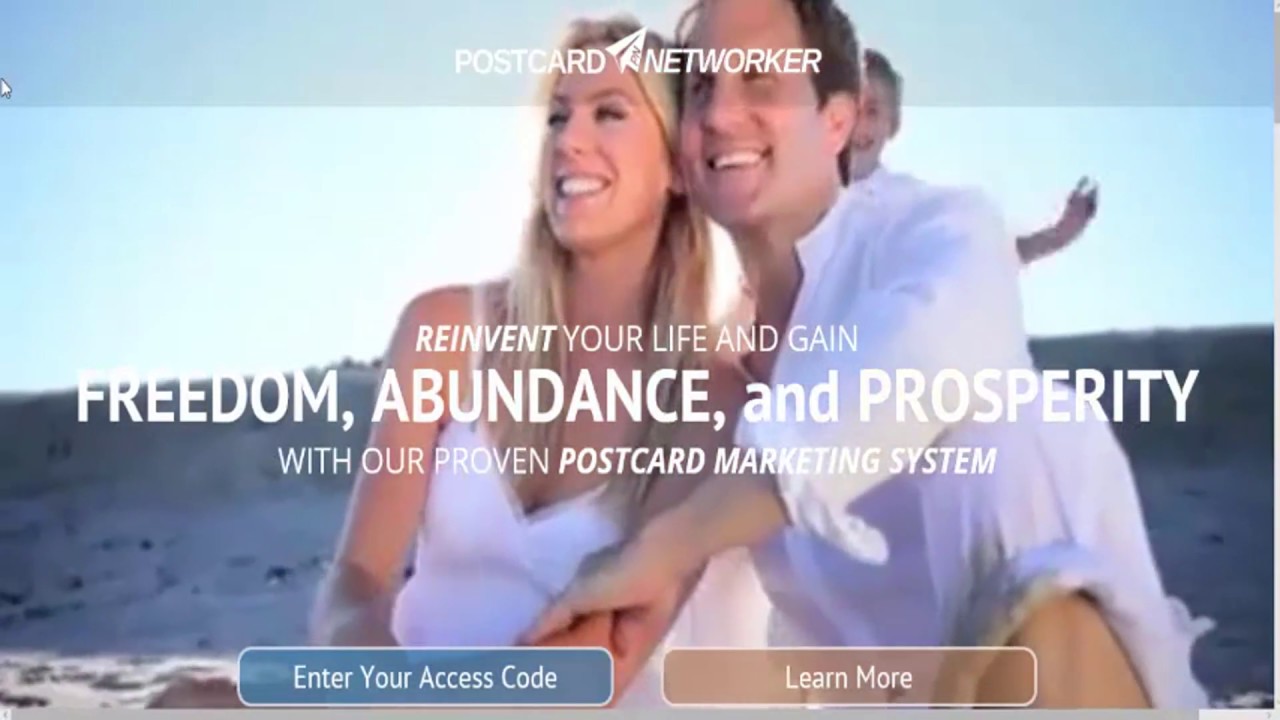 Postcard Networker Website