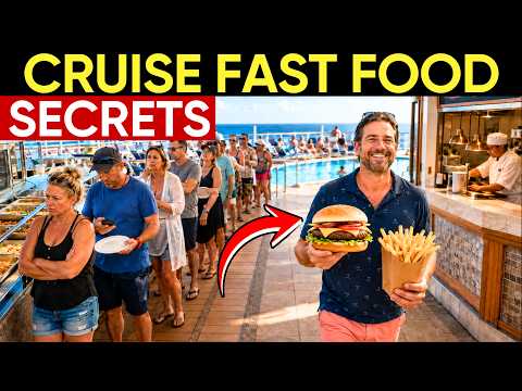 15 Cruise Ship Fast Food Secrets No Passenger Expects
