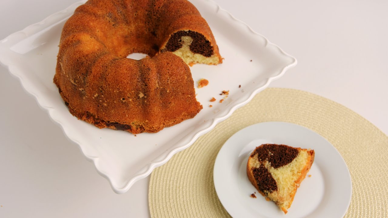⁣Marble Cake Recipe - Laura Vitale - Laura in the Kitchen Episode 562