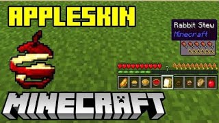 Apple skin mod for forge 1.16+ (pojav launcher and hello launcher) Minecraft Java edition Android