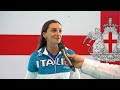 Europei Genova 2025 - day 3 -   Le parole di Rossella Fiamingo