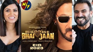 KISI KA BHAI KISI KI JAAN Teaser REACTION!! | Salman Khan, Venkatesh D, Pooja Hegde