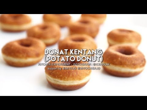 Resep Donat Kentang | Potato Donuts Recipe | Trivina Kitchen Bahan_Bahan: Source NCC 250 gr Tepung t. 