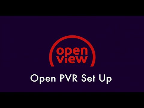 Openview  PVR Set Up