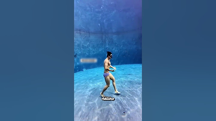 أب يختبر مهاراته في المسبح😲؟!