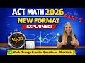 ACT Math 2026 Practice | Questions 21–25 + Desmos Calculator Strategies to Improve Your Score