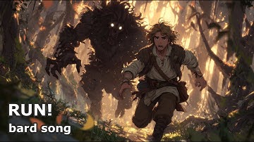 RUN — Fantasy Escape Song | What Non-Heroes Do When The Quest Goes Wrong Tonight